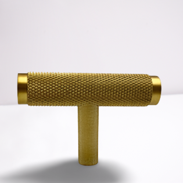 Knurled T-bar Cabinet/ Drawer Knob