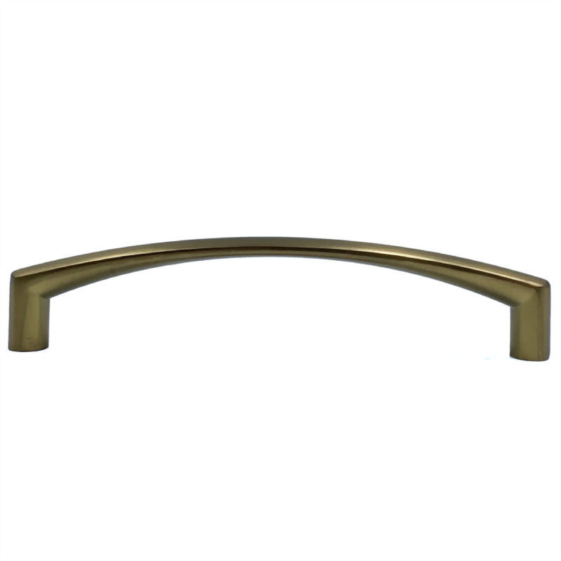 128 mm (CC) Arch Cabinet & Drawer Pulls/Handles, Stain Brass