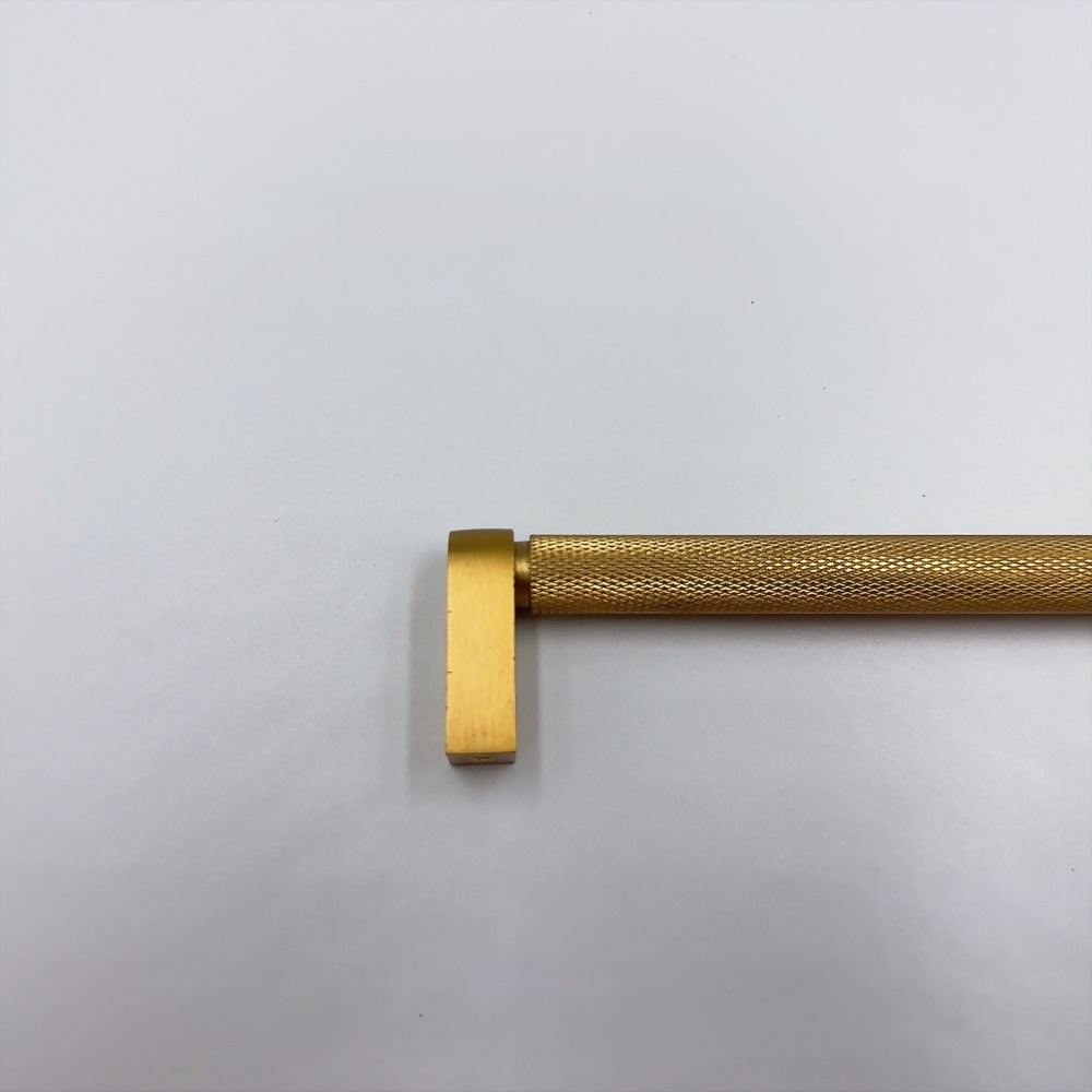 Knurled Solid Brass cabinet/drawer pulls