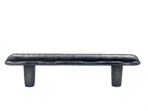 2.5" craters pull, Antique Pewter