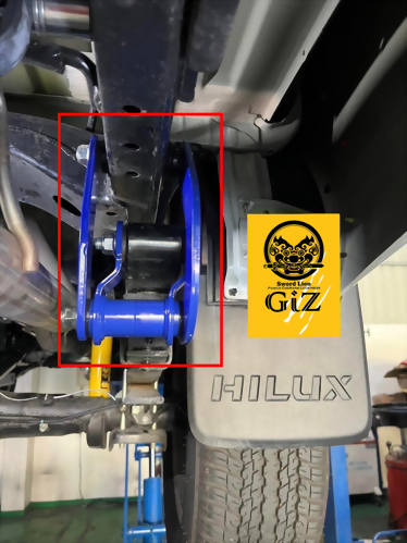 Hilux加長鋼板吊耳（舒適減震設計）