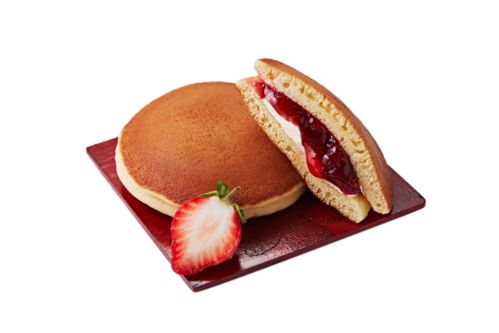 草莓奶油 銅鑼燒