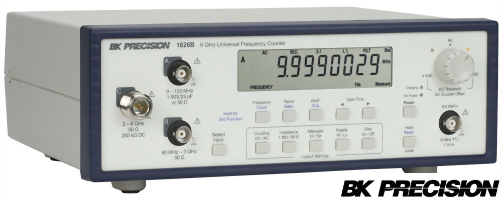 1826B可攜式桌上型通用頻率計頻器(6GHz)portable bench universal frequency counter