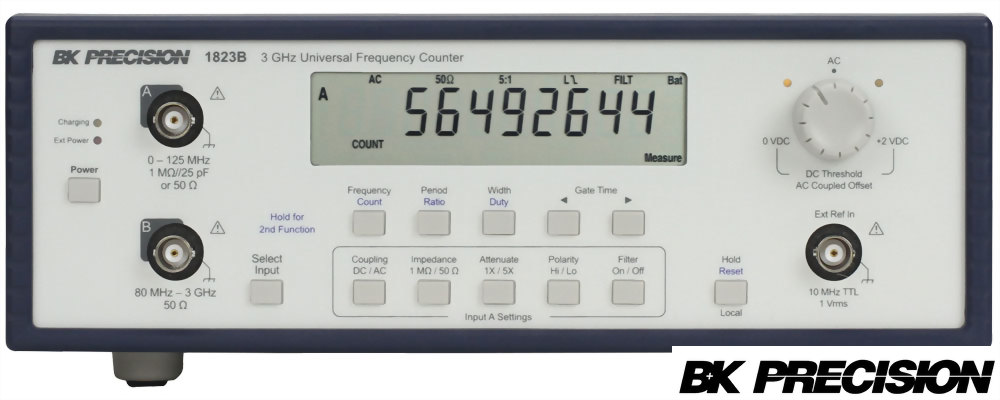 1826B可攜式桌上型通用頻率計頻器(6GHz)portable bench universal frequency counter
