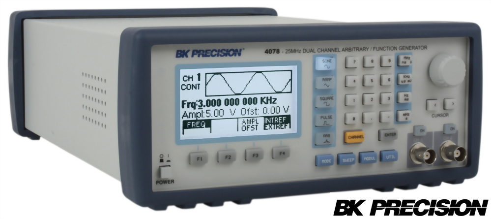 4078C 30MHz 雙通道函數波/任意波形產生器(Dual Channel Function/Arbitrary Waveform Generator)