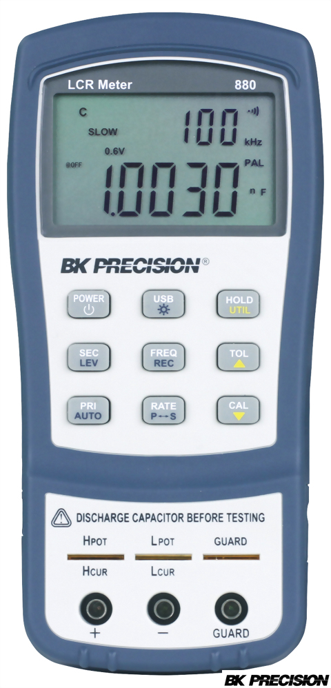 878B 40000 Count雙顯示掌上型精密LCR電表(1kHz)