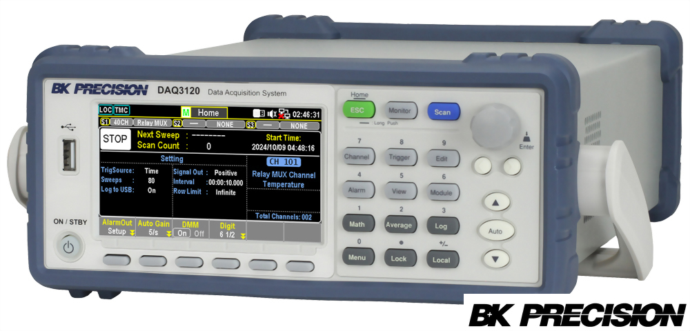 DAQ3120-GPIB桌上型資料擷取系統(Benchtop Data Acquisition System)