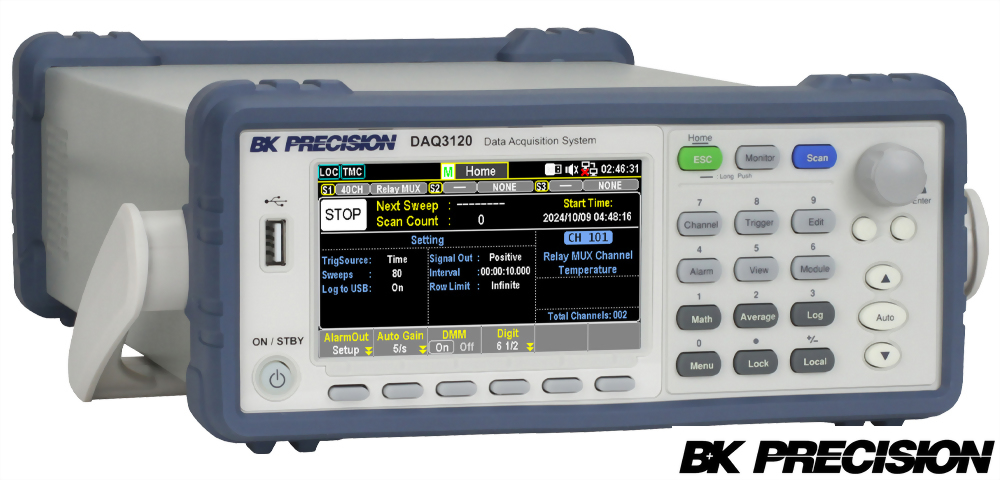 DAQ3120-GPIB桌上型資料擷取系統(Benchtop Data Acquisition System)