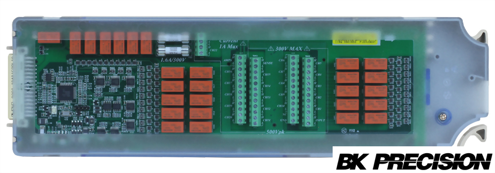 DM301  20通道多工器，含2個電流通道(20-CH Multiplexer with 2 Current Channels)