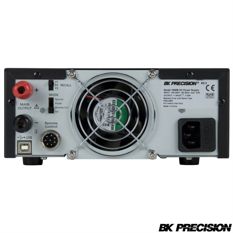 1688B 18V/20A/360W經濟型交換式直流電源供應器