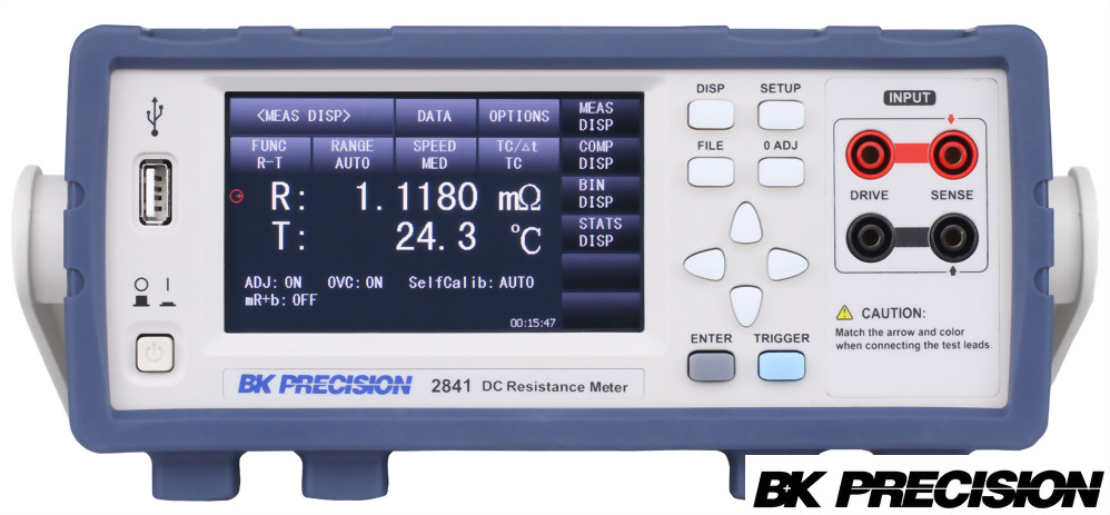 微歐姆表 DC Resistance Meter(0.1 µΩ to 100 MΩ量測範圍)