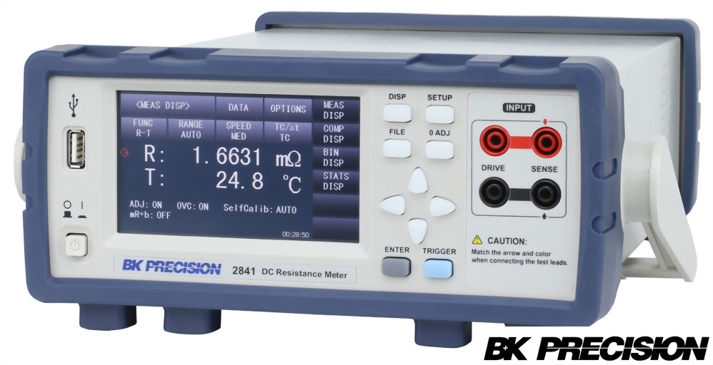 微歐姆表 DC Resistance Meter(0.1 µΩ to 100 MΩ量測範圍)