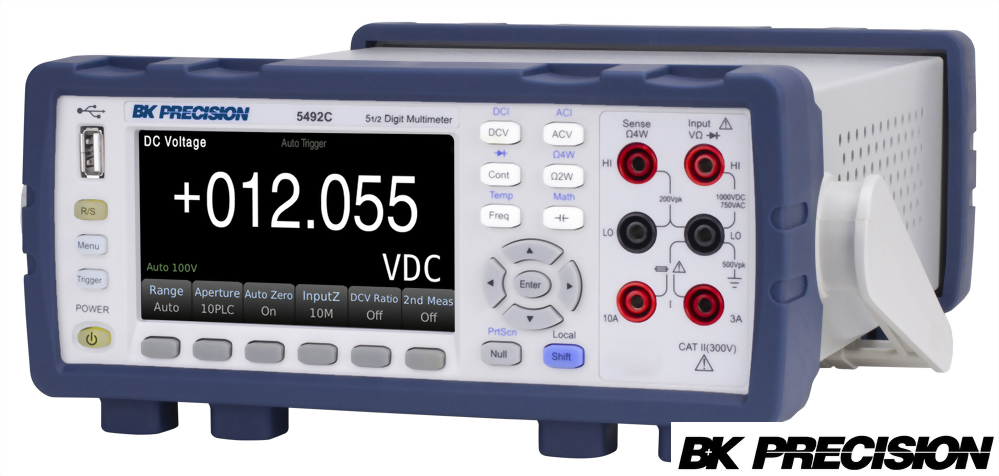5492C & 5492CGPIB 5位半桌上型數位萬用電表