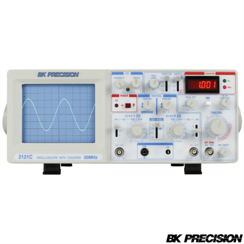 雙通道類比示波器