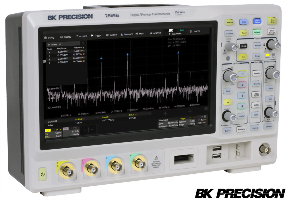 數位儲存示波器(DSO及MSO)