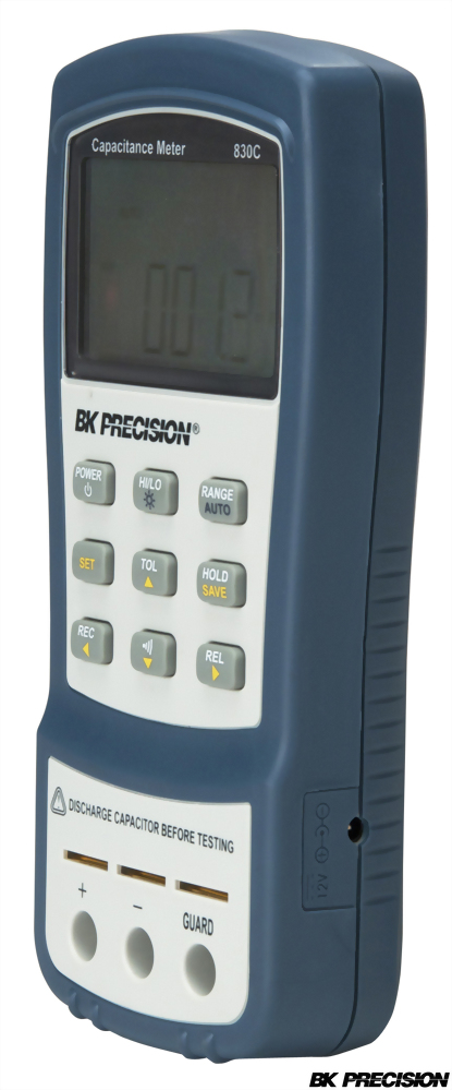830C 雙顯示掌上型電容錶Dual Display Capacitance Meter to 200 mF