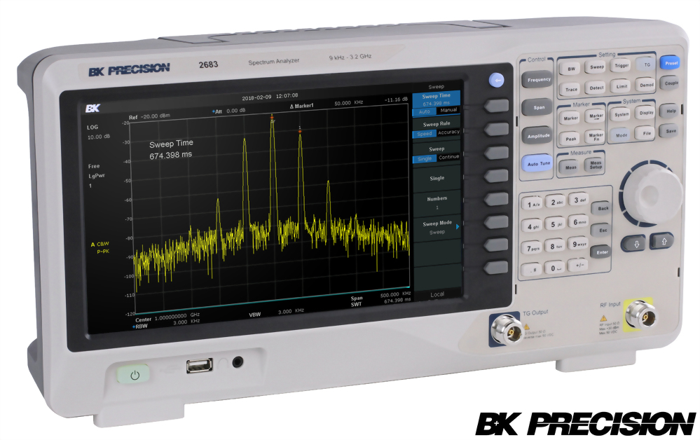 桌上型頻譜分析儀