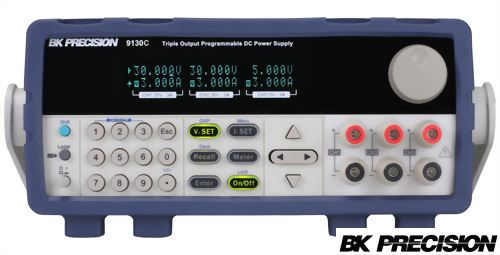 三組獨立輸出可程式直流電源供應器(60V/3A*2CH，5V/3A*1CH)