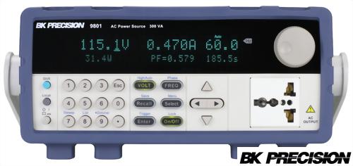 9801 300V/3A/300VA可程式交流電源供應器(Programmable AC Power Source)