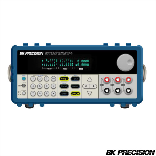 三組獨立輸出可程式直流電源供應器( 30V/3A*2CH,5V/3A*1CH)