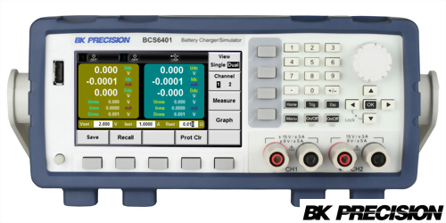 BCS系列電池充電與電池模擬直流電源供應器(Battery Charger/Simulator and DC Power Supply)