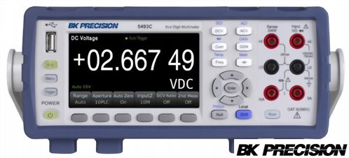 5493C & 5493CGPIB 6位半桌上型數位萬用電表