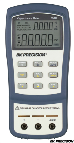 890C 雙顯示掌上型電容錶Dual Display Capacitance Meter to 50 mF