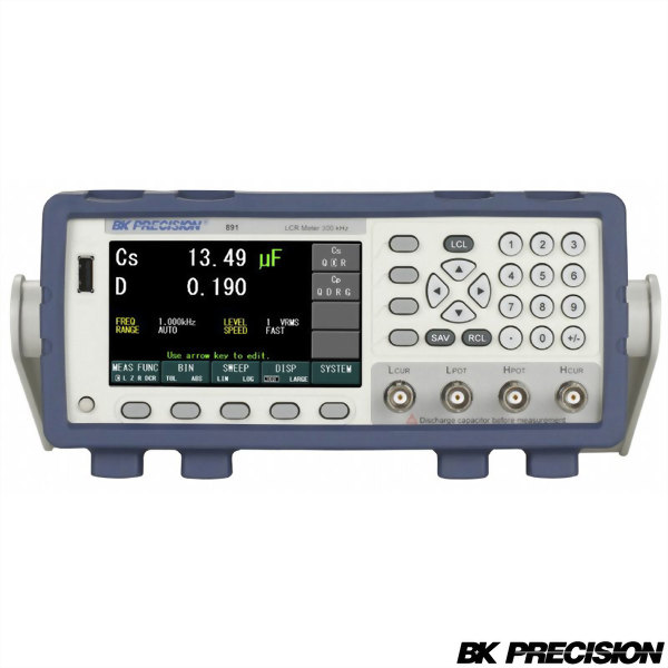 20Hz~300kHz 桌上型精密LCR電表