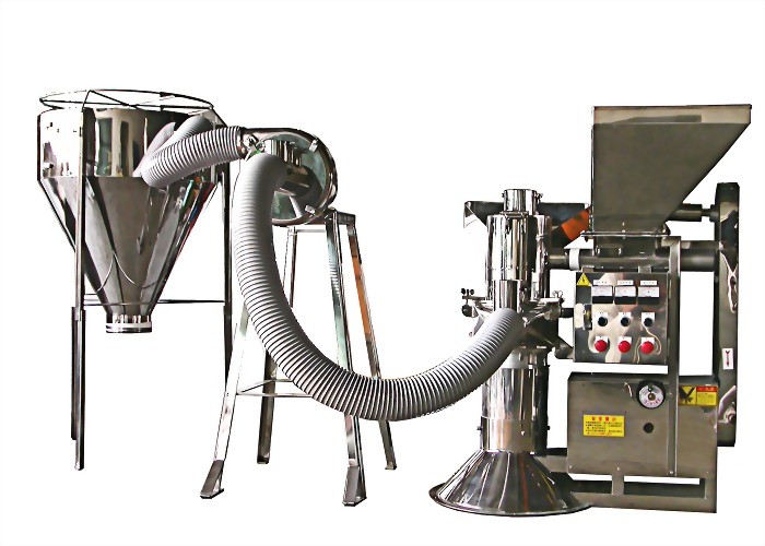 連續自動送料+集塵設施