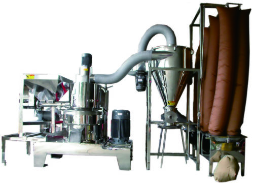 20HP空氣分離式研粉機-10支布管型