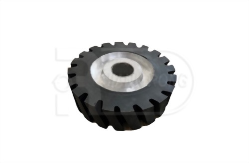 橡胶轮38MM  5英寸