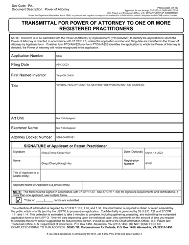 Power of Attorney & ISR Translation