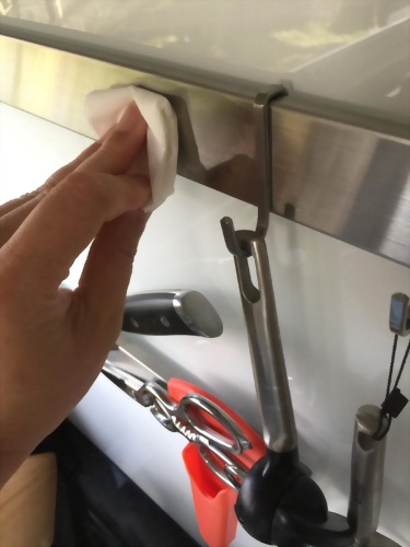 stainless steel wiper