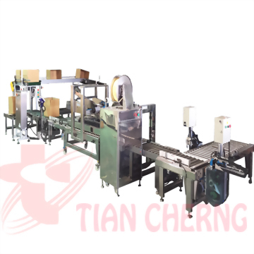 Fully Auto carton Loading and Robot Stacking Packing System