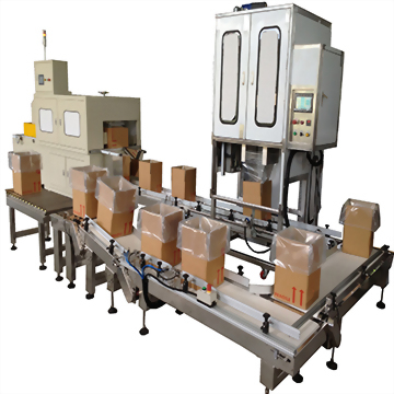 Fully Auto Carton Erector +Fully Auto Bag Inserter