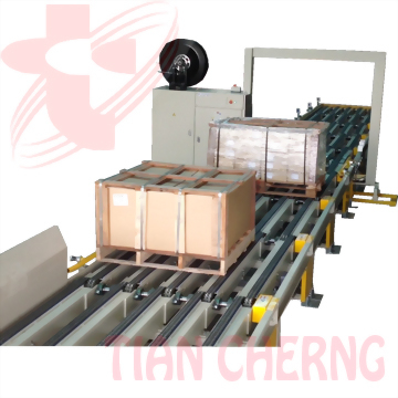 Wood Box Strapping Machine
