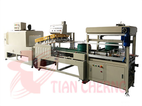 Hose automatic shrink 、carton sealing packaging system