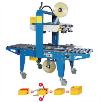 Top and Bottom Belts Driven Carton Sealer