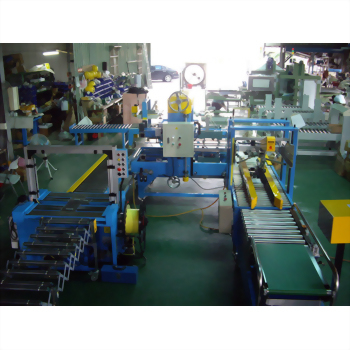 Auto Carton Erector, Weighing, Sealing and Strapping Line