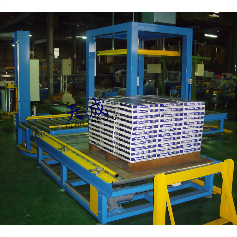 Auto Pressing and Wrapping Line