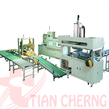 全自動計數排列裝填入箱封箱包裝系統 10-1