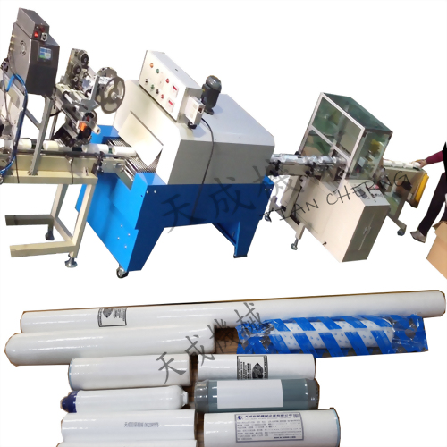 濾心/濾桶 圓管套袋貼標機