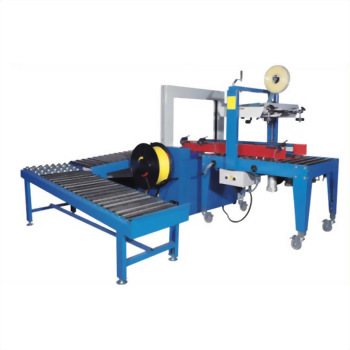 Full Auto Carton Sealing and Strapping System