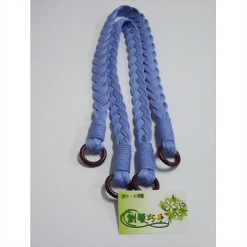 扁繩9股 / 水藍.黑白.棕白.棕咖