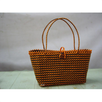 DIY成品包 / 橘色手提包108