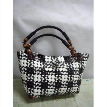 DIY成品包 / 黑色格子包204