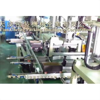 自動磅重裝盒封盒系統 (案例4)