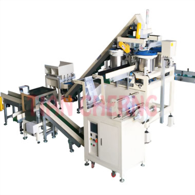 混合產品自動製袋下料封口包裝機