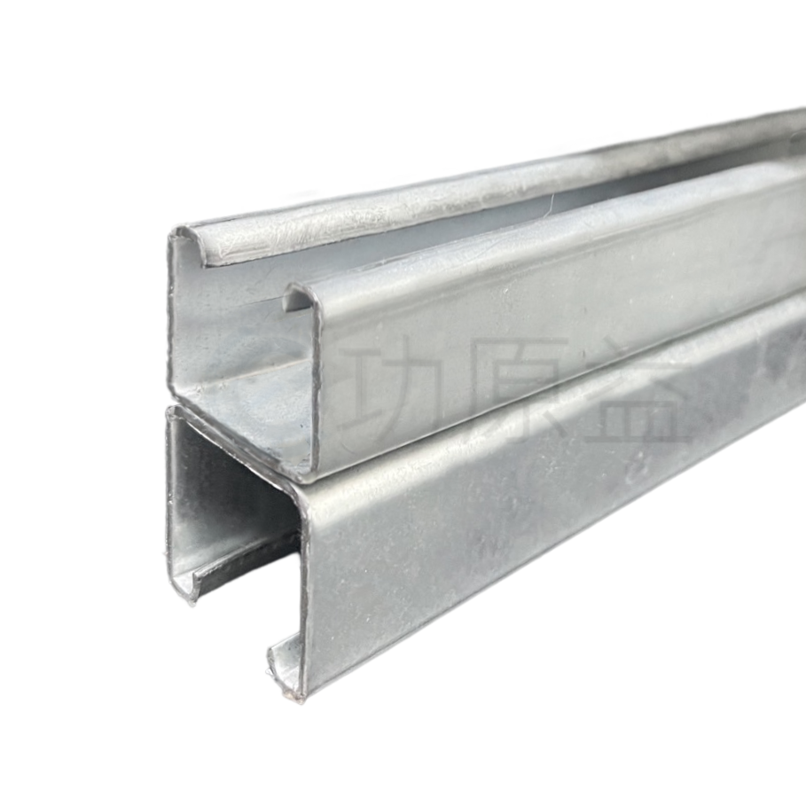 高腳雙併C型鋼|鍍鋅錏板|烤漆|鎂鋁鋅|功原益-專業C型鋼製造商