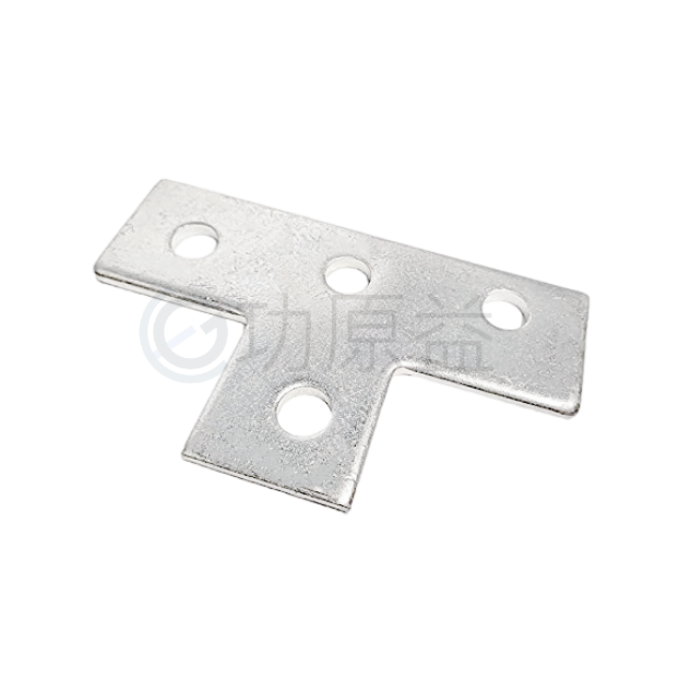 型鋼T型4孔連結片|C型鋼零配件|功原益-專業C型鋼製造商